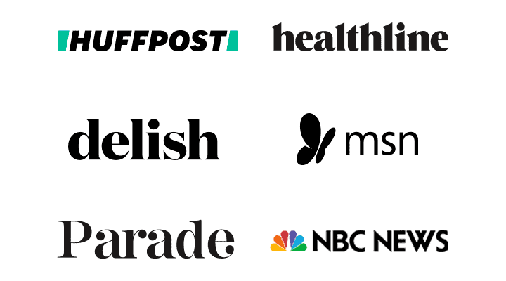 HuffPost日志、HealthLine、Delish、MSN、Parde和NBC新闻